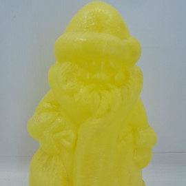 Дед Мороз, пластик, высота 21 см. СССР. Картинка 2